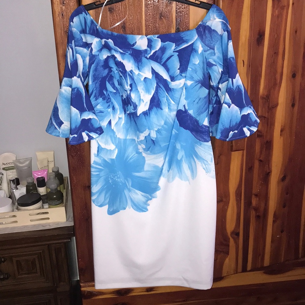 Off the shoulder dress from Macy’s never worn.